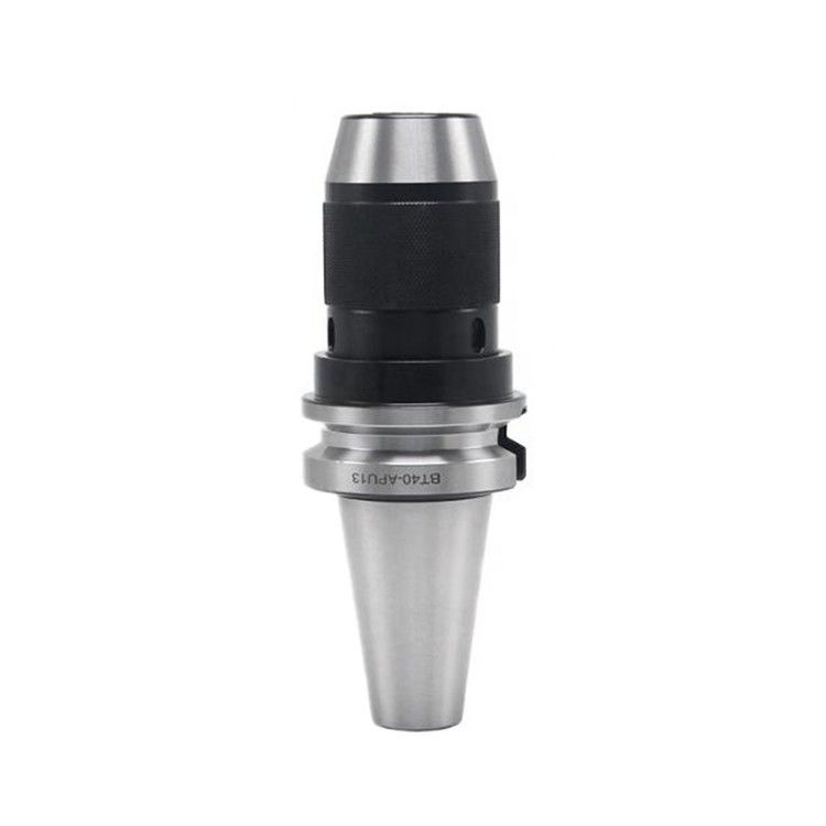 Keyless Drill Chuck BT Tool Holder BT40 APU13-105/130 For Cnc Milling Machine